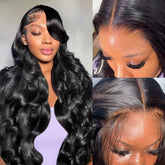 Vipgrace 5x5 HD lace closure closeup showing skinlike blend