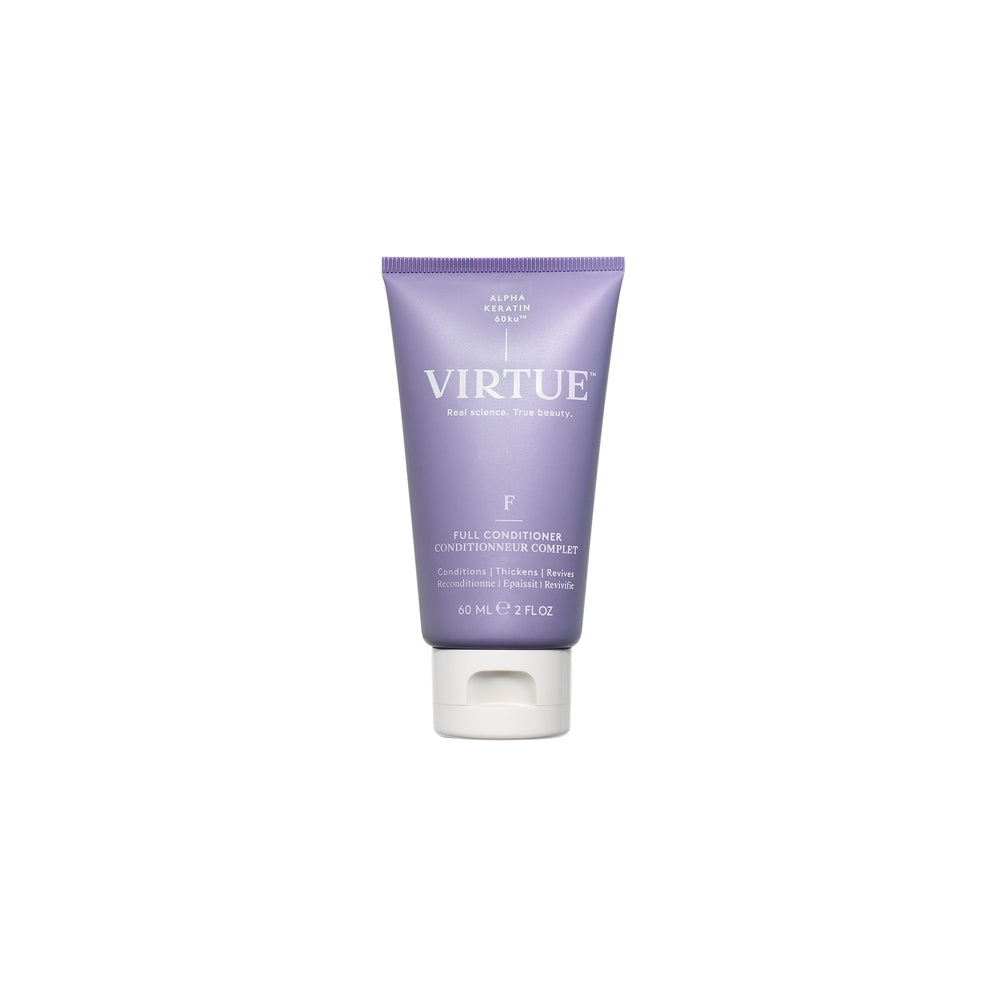 VIRTUE Full Volume Conditioner bottle showing lightweight lift for fine hair