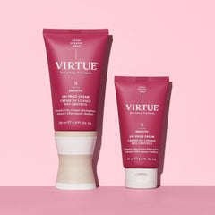 VIRTUE Virtue Un-Frizz delivers frizz-free look in humid conditions