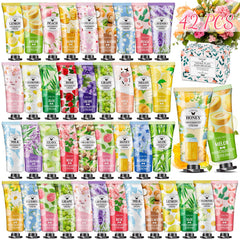 VISCOO 42 Pack crema de manos: regalo perfecto con 14 fragancias para cada día.