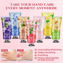 Viscoo bluebell hand cream provides long-lasting hydration for dry hands
