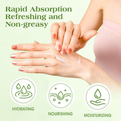 VISCOO lavender hand cream promotes calm moments and softness.