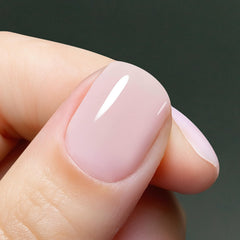 Vishine 1361 nail swatch displaying soft pink tone for versatile looks.