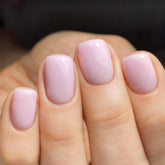 Vishine jelly crystal pink neutral tone bottle for a glossy home manicure