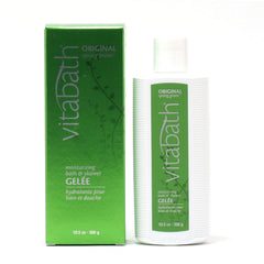 Vitabath Original Spring Green moisturizing bath gelee bottle for a hydrating, refreshing cleanse