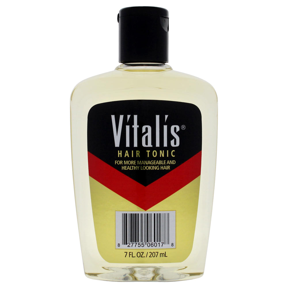 Vitalis Tónico capilar en botella de 207 ml para uso diario y cabello saludable.