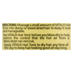 Vitalis 207 ml: ayuda a hidratar el cabello sin pesarlo.