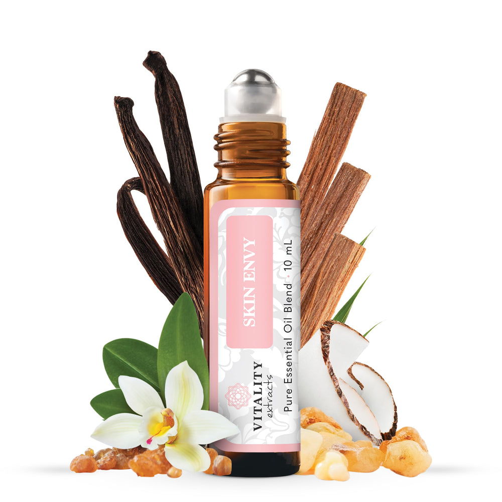 Vitality Extracts Skin Envy: botella de suero facial para hidratación diaria.