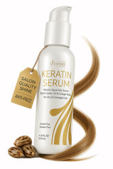 VITAMINS hair cosmetics keratina serum en botella para cabello suave y brillante