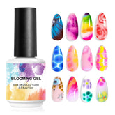 Vivaali Blooming Gel: botella clara para iniciar arte de uñas con efectos