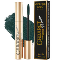 Vivienne Sabó Cabaret Premiere Green Máscara con aplicador del rimel para definición precisa.