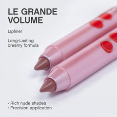 Vivienne Sabó Lipliner Le Grand Volume sharpened-tip close-up for clean edges and longevity.