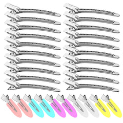 Viywicz metal alligator hair clip with holes for versatile, discreet hold.