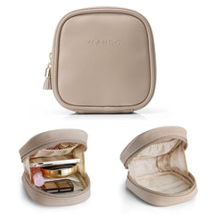 VLANDO mini makeup bag front view showing compact travel design