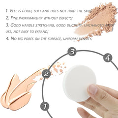 Vmiapxo dual-use sponge for wet or dry foundation application