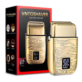 VNTGSHAVER foil head close-up for precise grooming results