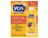 Alberto VO5 Hot Oil Therapy bottle provides a quick moisture boost.