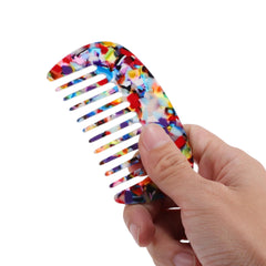 VOCOSTE detangling comb works on wet and dry hair for smooth results.