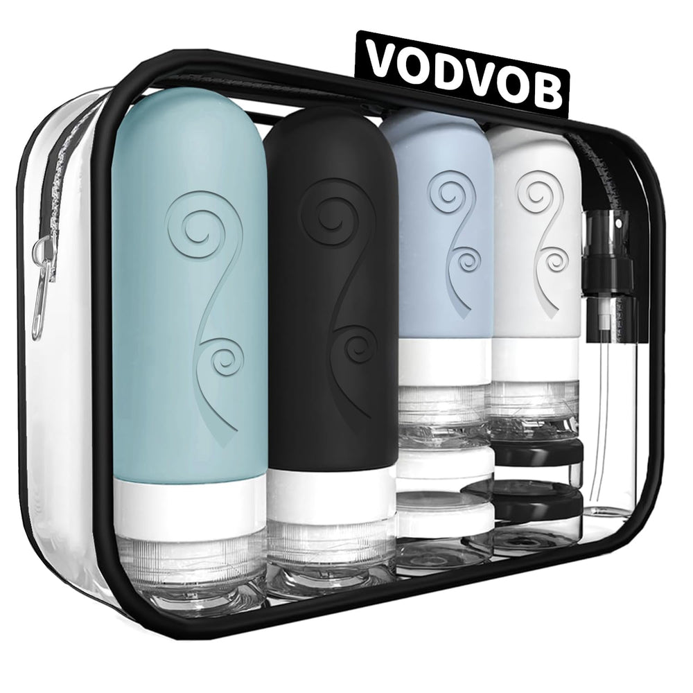 Vodvob travel bag with bottles for organized packing