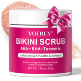VOERUY exfoliante bikini con partículas ultra finas para suavidad de la piel