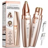 VG VOGCREST eyebrow-trimmer rose-gold close-up for precise shaping