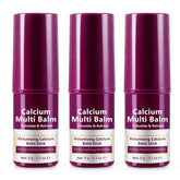 VOGSIG calcio volumen multi balsamo aplicado en rostro para hidratacion suave