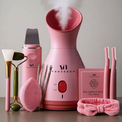 VogueNow facial steamer spa kit for a spa-like cleansing routine.