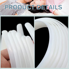 VOKOY banda cabello blanca para decorar con fieltro, lazos y flores.