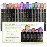 VolksRose 16 colores sombras-stick para looks diarios y atrevidos.