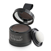 VOLLUCK Root Touch Up Powder compact with built-in mirror for on-the-go coverage.