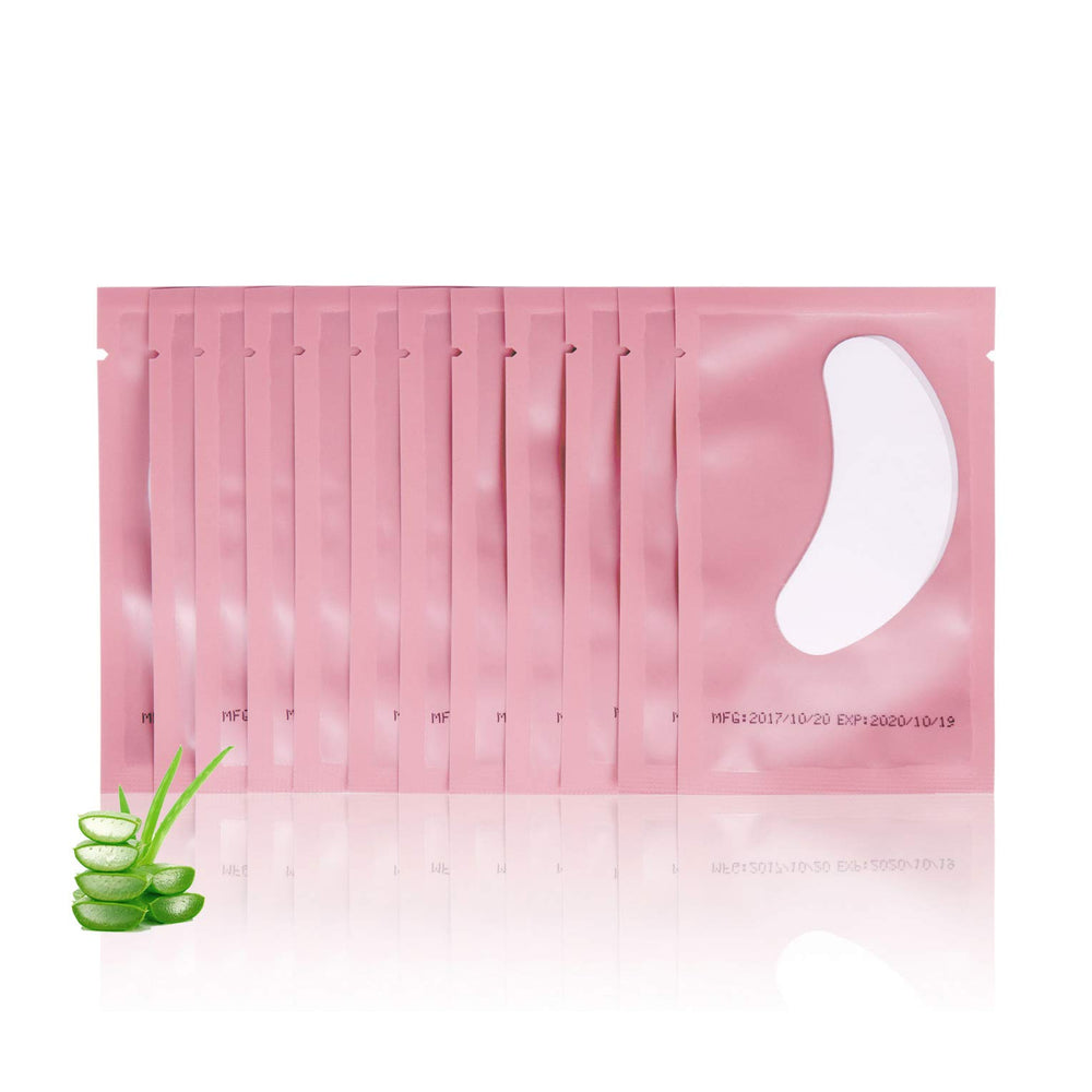 Voncasen almohadillas gel oculares para extensiones, comodidad durante el tratamiento.