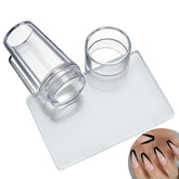 Vonrui clear nail stamper enables precise jelly nail designs with smooth pickup.