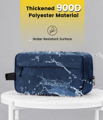 Water-resistant polyester keeps contents protected during travel