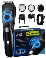Voukad Beard Trimmer with smart dial offering 40 length options for precise grooming