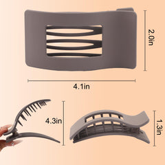 Pinza plana mate Vovii para cabello grueso con agarre seguro