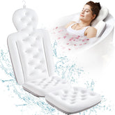 VOXOR full body bath pillow in tub for spa-like relaxation.