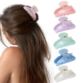 VRbeatter pinzas pelo medio coloridas para look rápido y práctico
