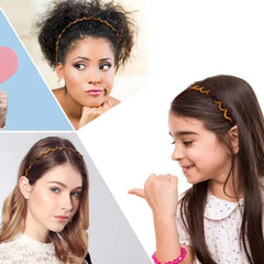 Vrose Flosi 90s fashion headband adding casual elegance to outfits.