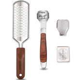 Vusoset Colossal Foot Rasp with wavy surface for effective dead skin removal.
