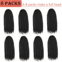 Vustbeauty Marley Twist 24-inch soft fluffy texture for easy handling.