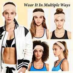 Vylxuxa 2.4-inch-wide headbands provide comfortable secure fit