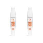 W7 Oh So Sensitive mascara two-pack box, ideal for sensitive eyes and value.