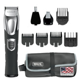 Wahl 9854-600B front view showing all-in-one beard trimmer for versatile grooming