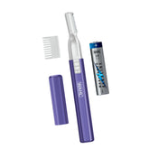 Wahl Clean and Confident eyebrow trimmer close-up for precise shaping with gentle blades.