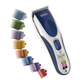 Wahl Color Pro cordless clipper with long-lasting battery for on-the-go grooming.