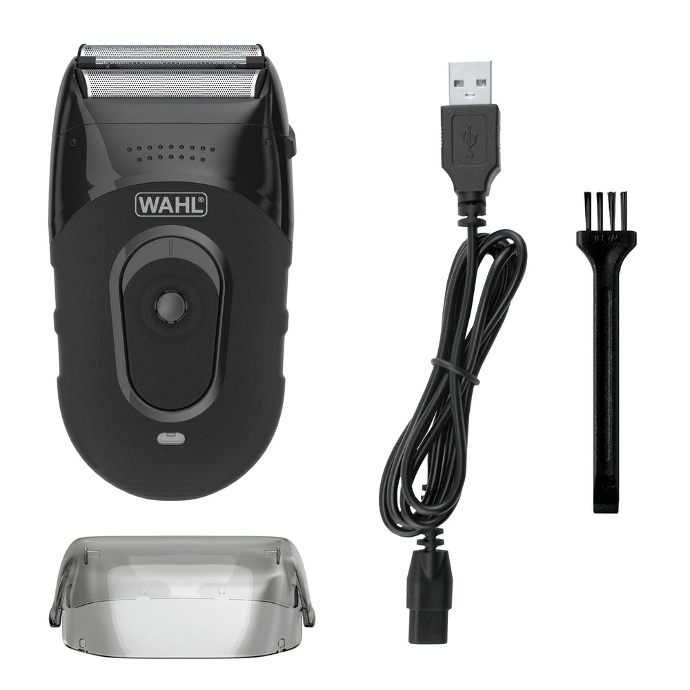 Wahl Compact shaver dual foil head for a smoother shave
