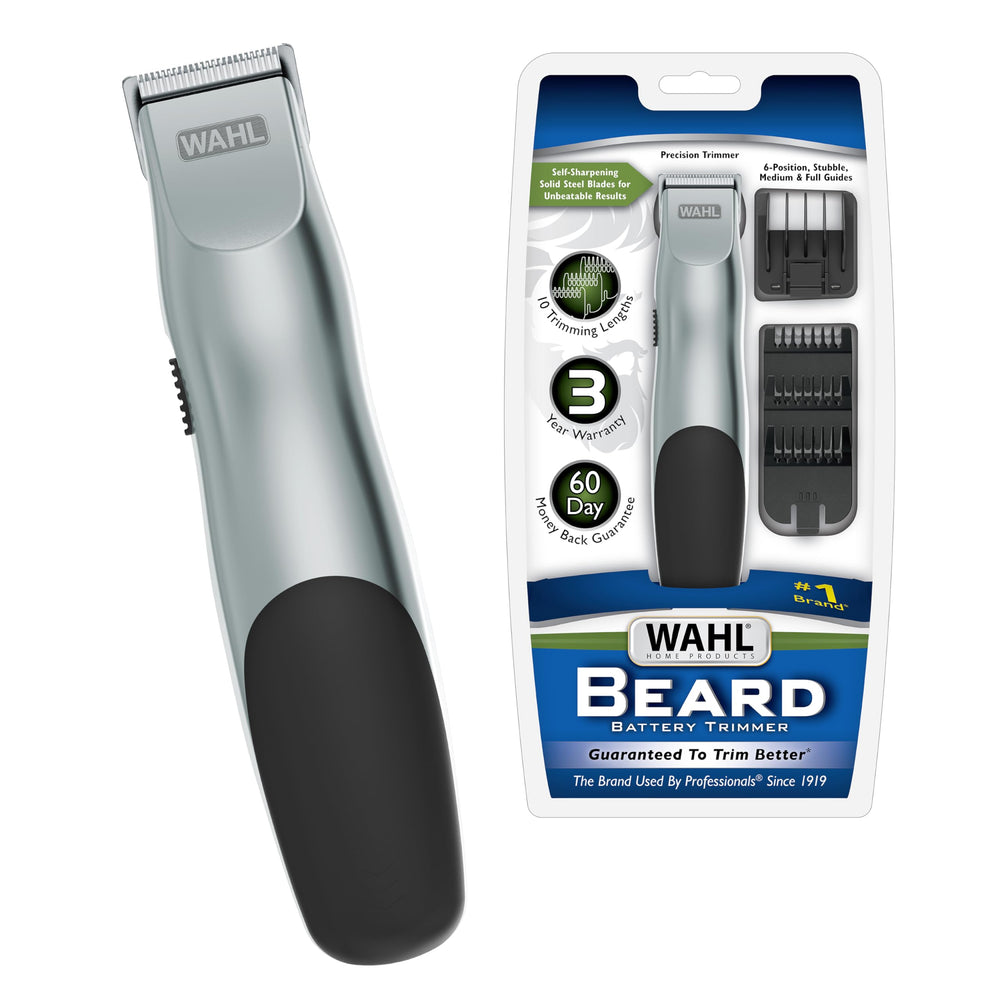 Wahl Groomsman trimmer on stand for easy storage during grooming routine