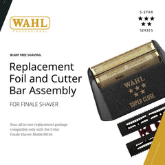 Wahl Professional 5-Star Finale cutter bar assembly close-up for like-new performance.
