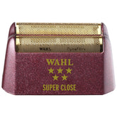 Wahl Professional 5 Star Shaver Shaper gold replacement foil closeup for a smooth, irritation-free shave