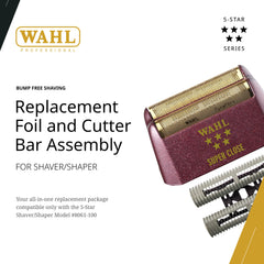 Wahl Professional 5-Star Shaver Shaper cutter bar replacement for closer results